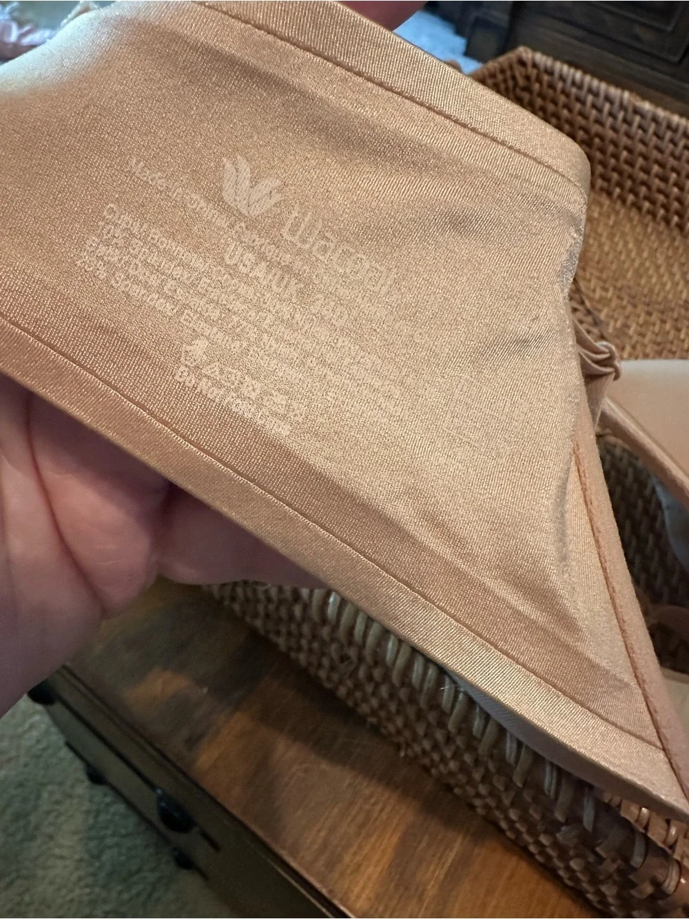 Wacoal Push-Up Bra 34D Nude Beige Underwire T-Shirt Bra NWOT